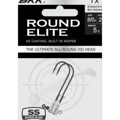 Tête Plombée Bkk Round Elite Stinger Eye Bait Keeper