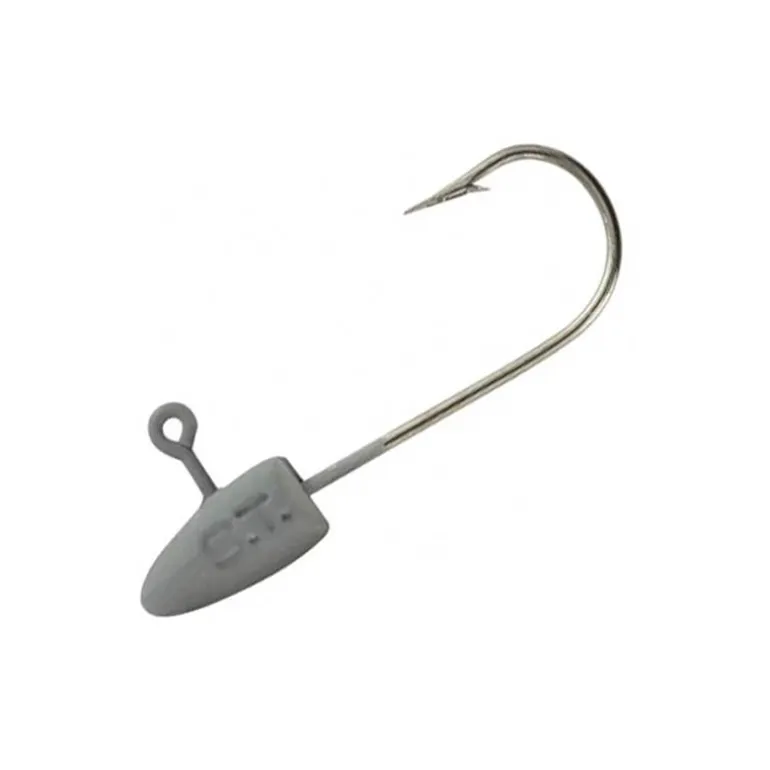Tête Plombée Scratch Tackle Oval Classic Jig Head
