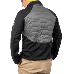 Black Cat Veste Homme Cat Shield Hybrid Top - Gris/Noir