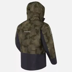 Finntrail Veste Homme Imperméable Greenwood - Camo Shadow Green