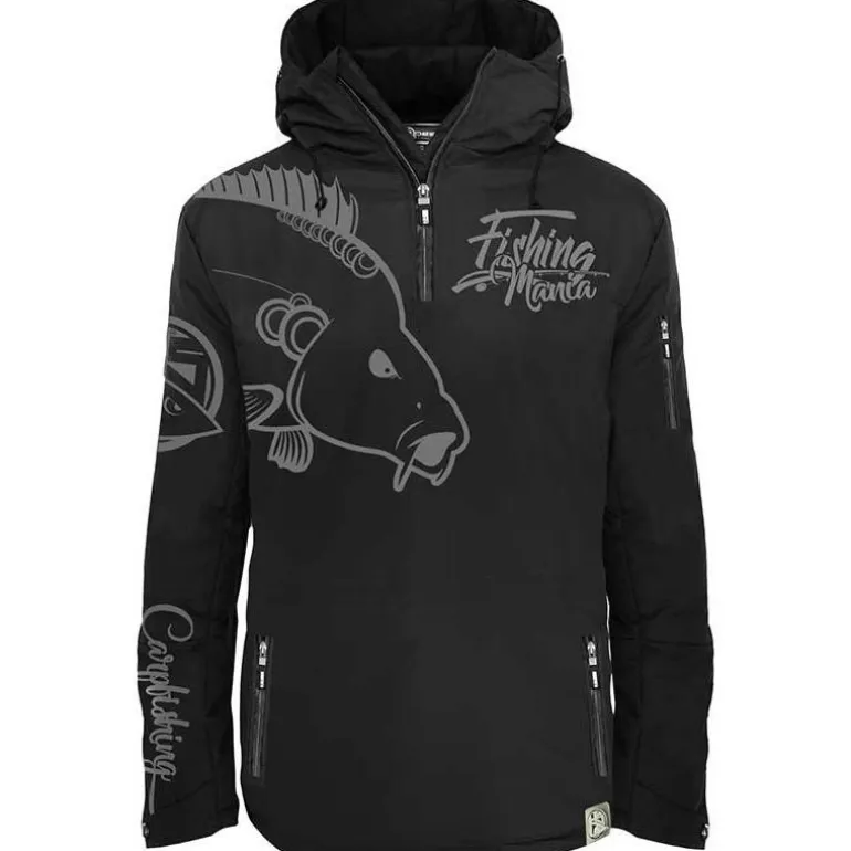 Veste Homme Hot Spot Design Carpfishing Mania - Noir