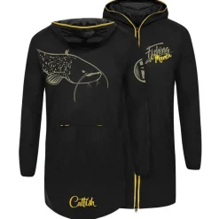 Hot Spot Design Veste Homme K-Way Catfishing Mania - Noir