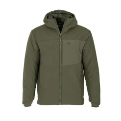 Korda Veste Homme Insulated Hooded Jacket - Dark Olive