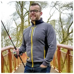 Veste Homme Navicom Zippée Chaude Sans Capuche 2026 - Gris