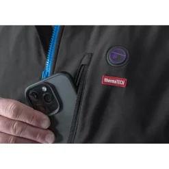 Preston Innovations Veste Homme Thermatech Heated Softshell - Noir