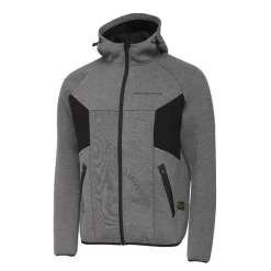 Savage Gear Veste Homme Tec-Foam Zip Hoodie - Gris
