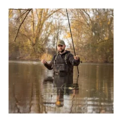 Avid Carp Waders Pvc Distortion Active-Lined Chest Waders