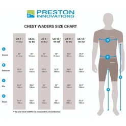 Preston Innovations Waders Pvc Heavy Duty Chest