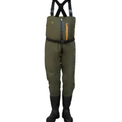 Devaux Waders Respirant Zip 400 Botte - Olive
