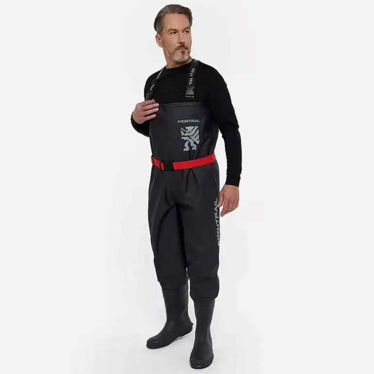 Waders Respirant Finntrail Timber Bf - Dark Grey