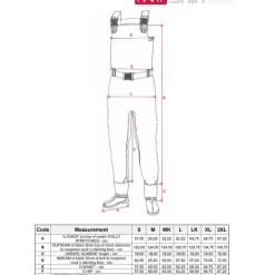 Waders Respirant Hart Skin Evo