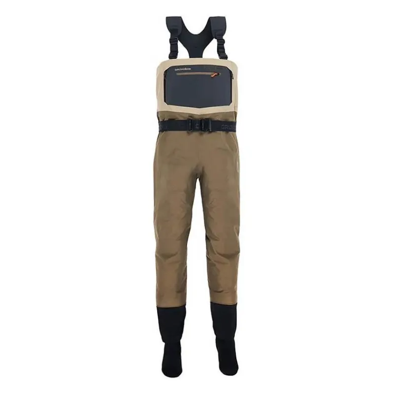 Grundéns Waders Stocking Respirant Boundary Stockingfoot Wader Stone/Otter